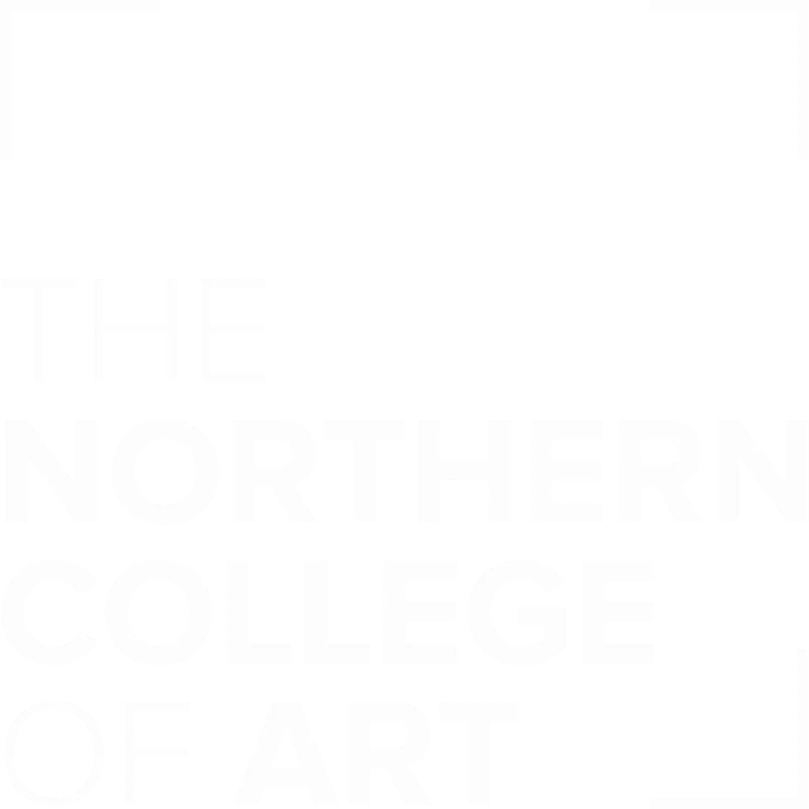 WHITETheNorthernCollegeofArt_Logo_1080x1080 (Red) copy